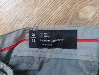 PÁNSKÉ KALHOTY zn. PEAK PERFORMANCE 31/32 - 2