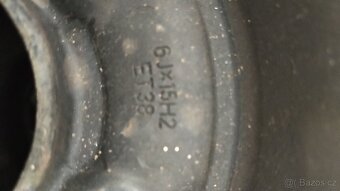 Disky r15 5x100, ET38, pneu 195/65 - 2