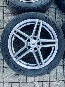 Sada ALU kol RIAL 5x112 R18 + zimní pneu Michelin 6mm 2023 - 2