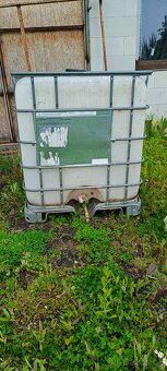 IBC barel na vodu 1000l - 2