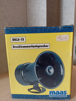 Reproduktor Maas DKLS-15 (voděodolný, tlakový) - 2