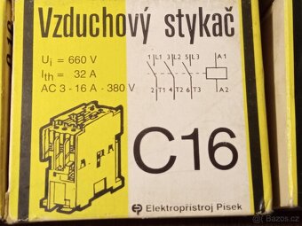 Vzduchový stykač Elektropřístroj C16 ...32A - 2