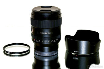 Sony FE 24mm f/1,4 GM + UV filtr ZÁRUKA 3/26 - 2