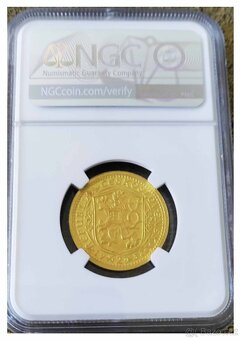 Svatováclavský 2 Dukát 1932, certifikace NGC MS 62 - 2