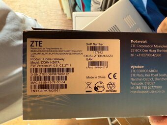 VDSL Modem router ZTE zxhn h267a - 2