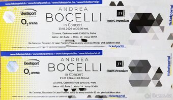 PUVODNI CENA Andrea Bocelli: 1 Rada Horni Sezení 23.0 - 2