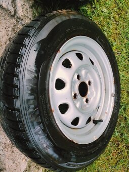 Plechový disk Škoda Felicia 4x100 - 2