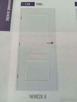 Prodám nové dřevěné interiérové dveře - 2