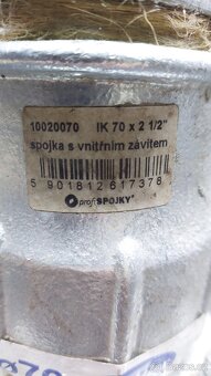 --== Spojka svěrná AGA IK 70 x 2 1/2" ==-- - 2