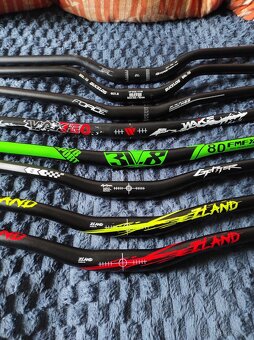 Řídítka sedlovky a další věci. - 2