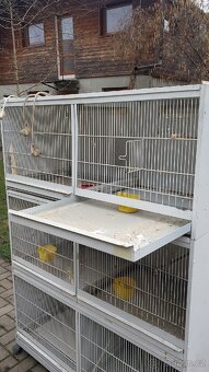 Voliera tři kusy + podvozek - 2