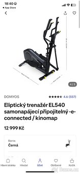 Elipticky trenažer - 2