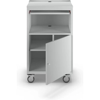 Mobilní PC pult – Eurokraft basic . - 2