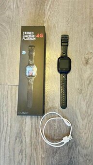 Detské smart hodinky Carneo GUARDKID+ 4G Platinum - čierne - 2