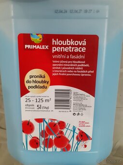 Primalex Hloubková penetrace 5l - celkem 9 kusů - 2