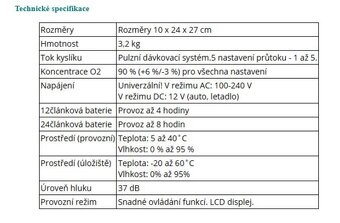 Mobilní kyslíkový přístroj Inogen G2 - top stav jako nový - 2