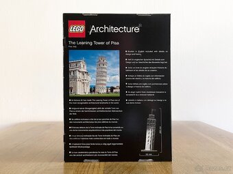 nové Lego Architecture 21015 Šikmá věž v Pise - 2