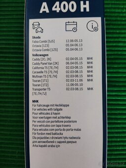 Stěrače Bosch A 400 H - 2