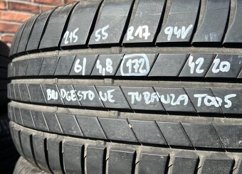 215/55 R17 94V letní pneu Bridgestone Turanza T005 (4220) - 2