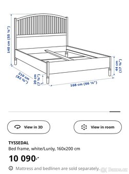 TYSSEDAL , IKEA Bed frame - 2