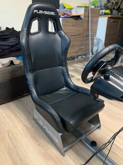 Prodám herní sestavu – Logitech G29 + sedačka - 2