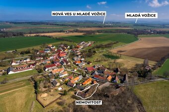 Prodej RD Horní Střítež - 110m2, stodolou -120m2 a pozemkem - 2