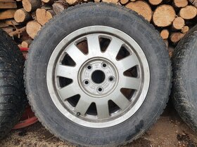 Alu kola 195/65 R15, 5x112 zimní pneu - 2