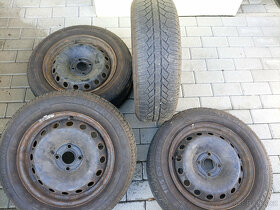 sada disků 15" 4x100 se zimními pneu na Grande Punto, Opel - 2