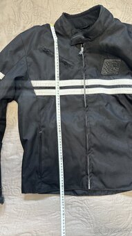 Černá textilní moto bunda ROMER, velikost XL - 2