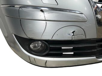 Přední nárazník stříbrná metalíza LA7W VW Touran 1T2 FL 2007 - 2