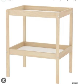 IKEA přebalovací stul + uložne koše - 2