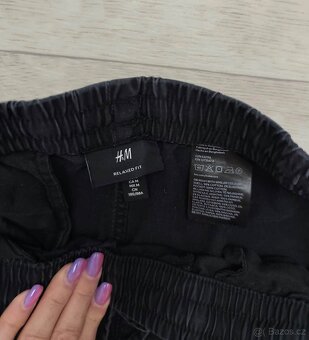 Pánské kalhoty cargo jogger Relaxed Fit z H&M vel.M - 2