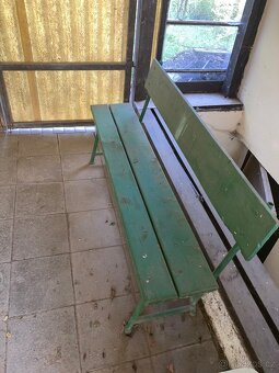 Zahradní lavice - 2