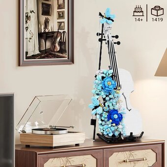 Stavebnice houslové květiny QLT - 2