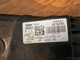 Pravé přední světlo Renault Mégane IV 2016 - - 2