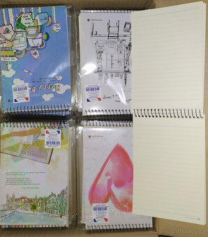 Krásné zápisníky, bloky, notesy, desky A4, A5 - 2
