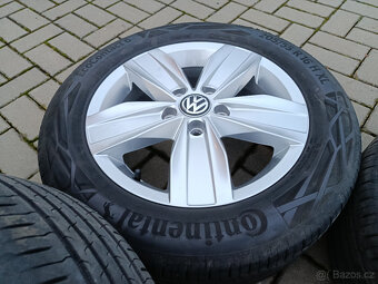 alu kola 5x112 r16 VW Caddy a letní 205/55/16 - 2