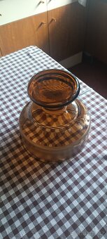 Skleněná mísa ve vintage stylu. - 2