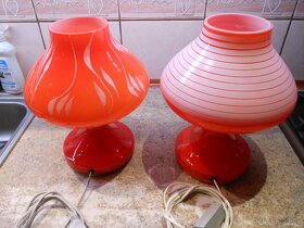 RETRO SKLENĚNÁ LAMPA - 2