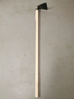 Kovaná zahradní motyka šíroká cca 13cm - NOVÁ, vyrobeno v ČR - 2