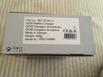 Husqvarna QC80 nabíječka BLi baterií - 2