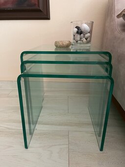 Skleněný stolek - 2