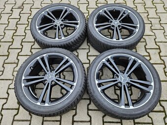 Originální Alu Mercedes 225/45/18 Zimní Bridgestone. - 2