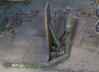 Historická váha decimálka větší - 2