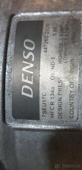 Prodám kompresor klimy VW 447260-2020 DENSO - 2