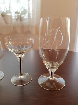 Skleničky  pro nevěstu - 2