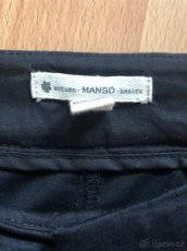 Dámské plátěné kalhoty MANGO - 2