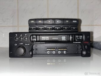 Opel Vectra B Originální rádio Philips CCR600 s kódem - 2