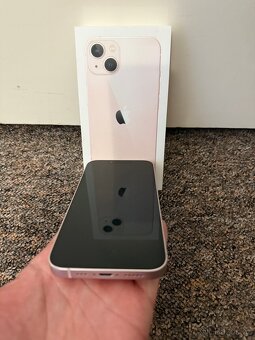 Apple iPhone 13 128gb Pink. TOP stav, obaly a sklo. - 2