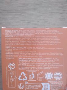 Bee venom slimming zeštíhlující náplasti 10 ks - 2